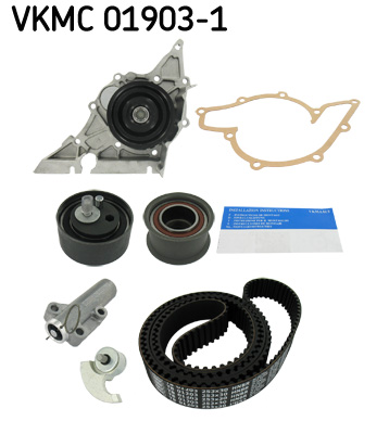 SKF VKMC 01903-1 Pompa acqua + Kit cinghie dentate